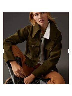 AVEC LES FILLES double knit jacket